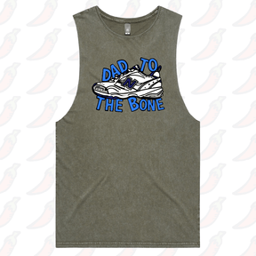 S / Moss / Large Front Design Dad To The Bone 👟 – Tank