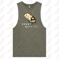 S / Moss / Large Front Design Danny Burrito 🌯 - Tank