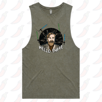 S / Moss / Large Front Design Hello There! 👋 - Tank
