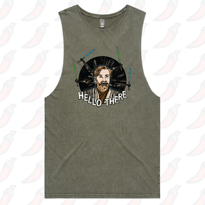 S / Moss / Large Front Design Hello There! 👋 - Tank