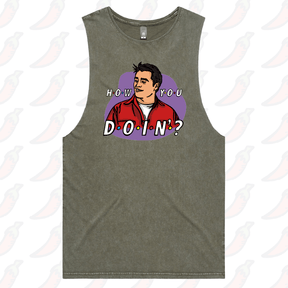 S / Moss / Large Front Design HOW YOU DOIN? 😏 – Tank