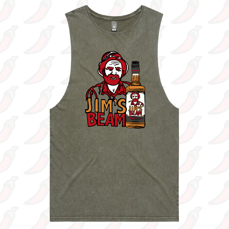 S / Moss / Large Front Design Jim’s Beam 🥃👍 – Tank