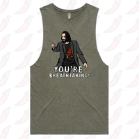 S / Moss / Large Front Design Keanu Breathtaking 👈 - Tank