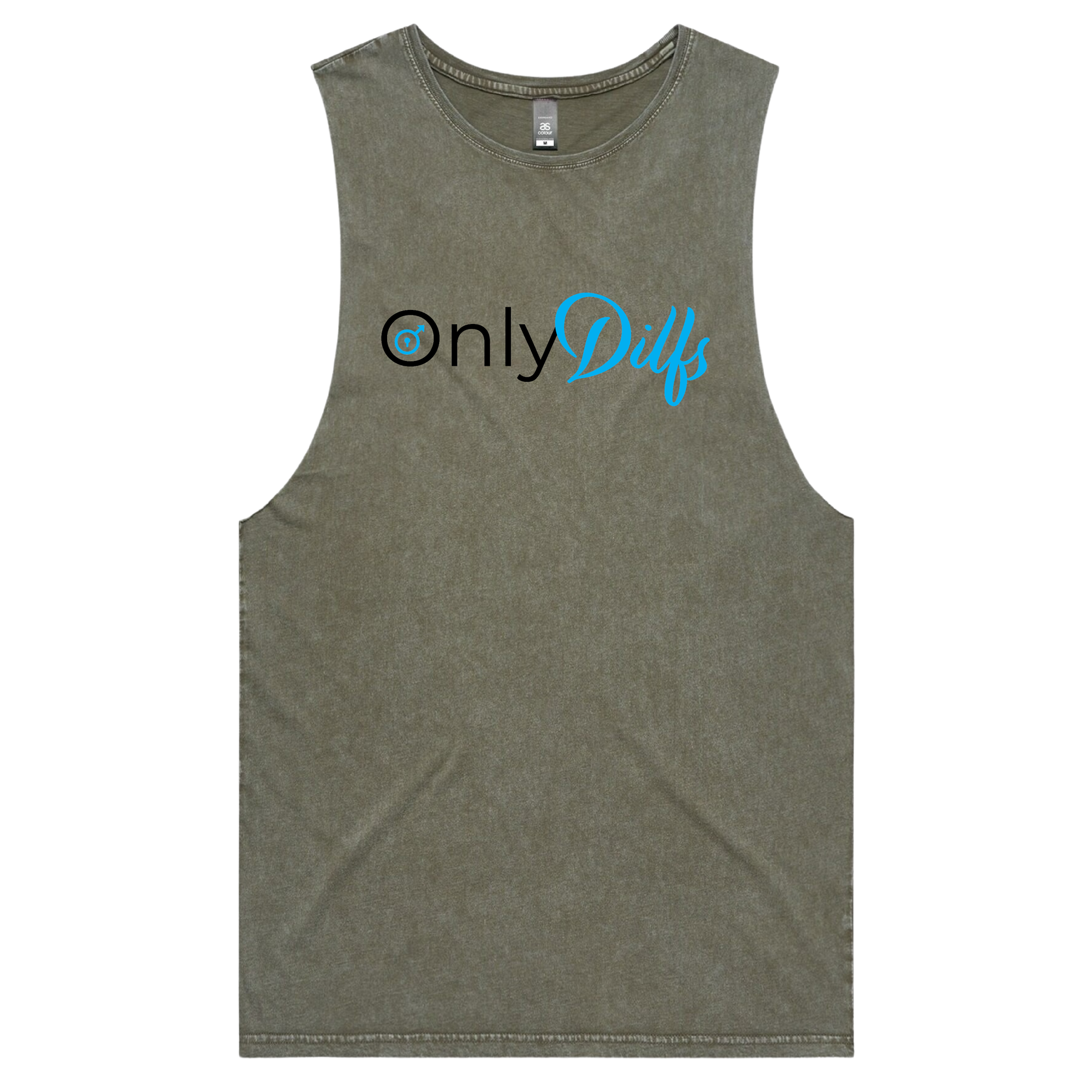 S / Moss / Large Front Design Only Dilfs 👨‍👧‍👦👀 – Tank