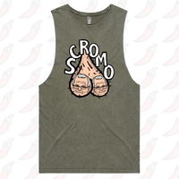 S / Moss / Large Front Design Scromo 🥜🥜  – Tank