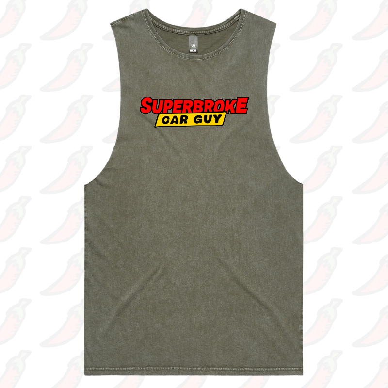 S / Moss / Large Front Design Superbroke Car guy 🚗💸 – Tank