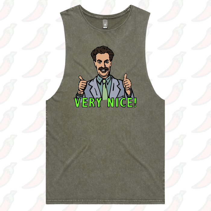 S / Moss / Large Front Design VERY NICE 👍 – Tank