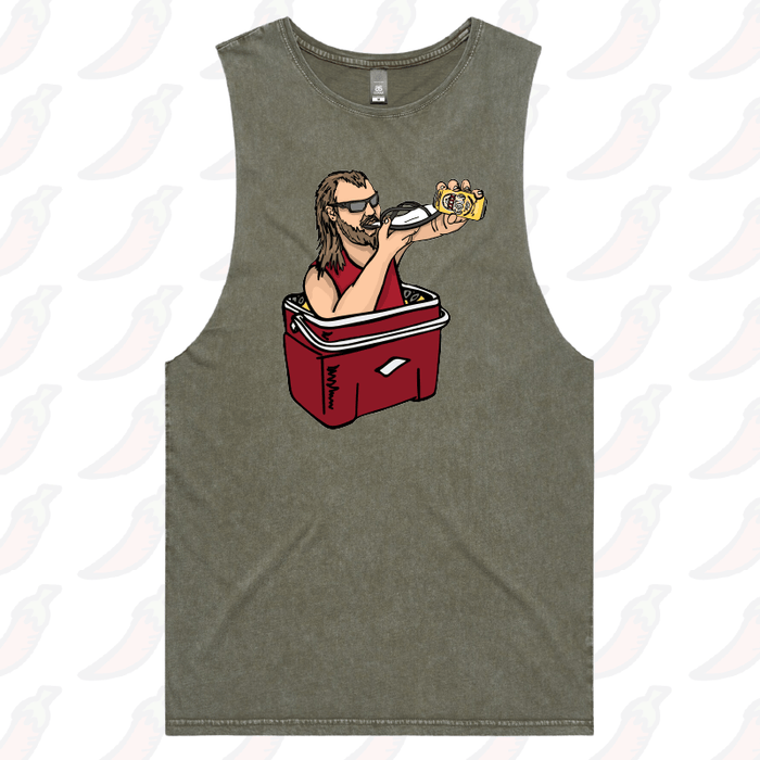 S / Moss / Large Front Design XXXX Shoey 🍺 - Tank