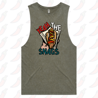 S / Moss / Large Front Design Yeah the Snags! (YTS!) 🌭 - Tank