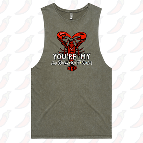 S / Moss / Large Front Design You’re My Lobster 🦞 – Tank