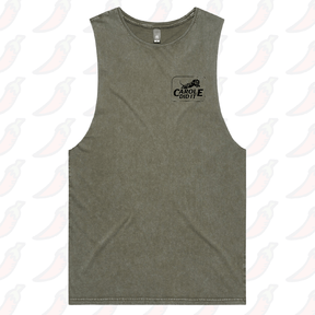 S / Moss / Small Front Design Carole Did It 🥩 - Tank