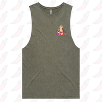 S / Moss / Small Front Design Cool Cats & Kittens 😸 - Tank