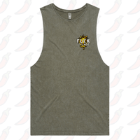 S / Moss / Small Front Design F It’s Hot ☀🤬 - Tank