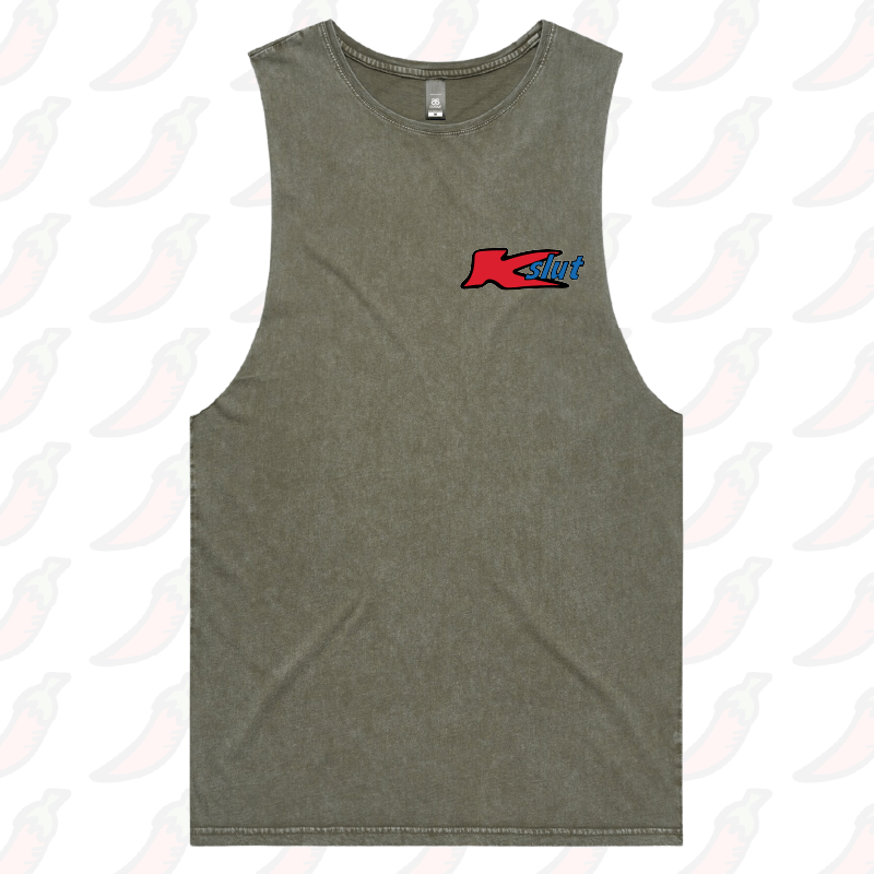 S / Moss / Small Front Design Klut 🛍️ - Tank