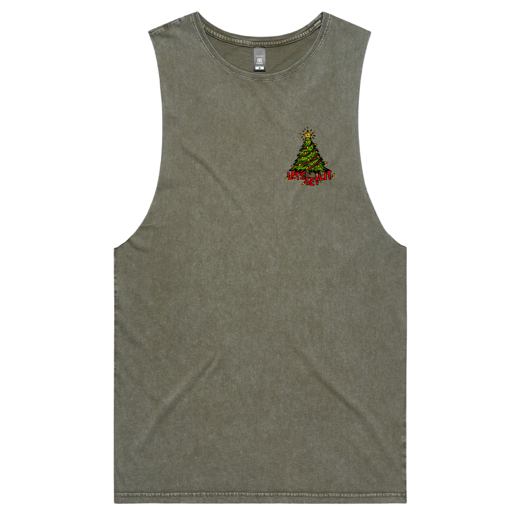 S / Moss / Small Front Design Let’s Get Lit 🎄💡 – Tank