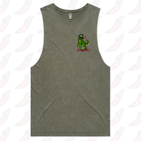 S / Moss / Small Front Design Lickalottapus 🦖👅 – Tank