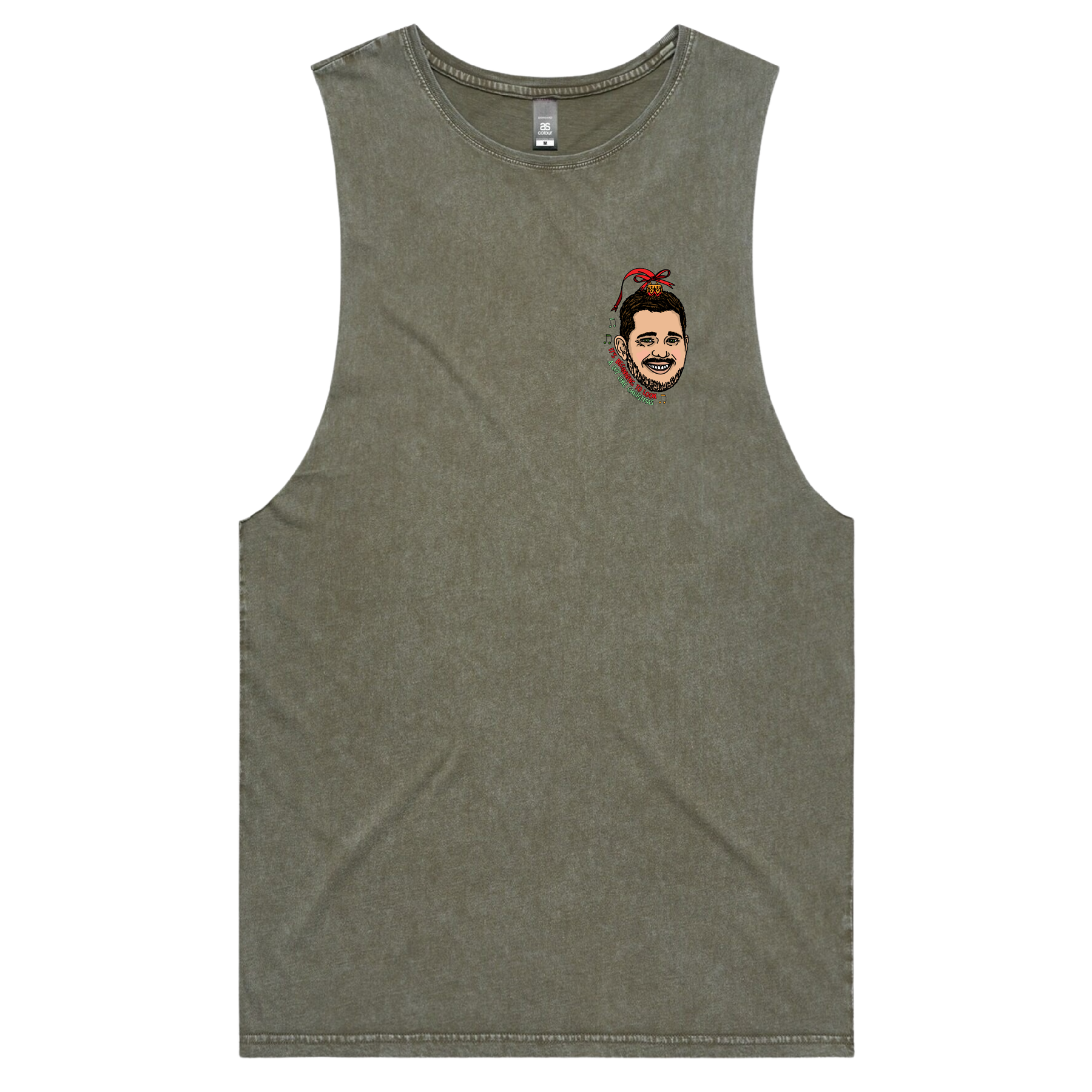 S / Moss / Small Front Design Michael Bauble 🎤🎄 – Tank