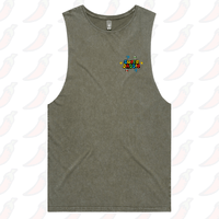 S / Moss / Small Front Design Super Daddio ⭐🍄 –  Tank