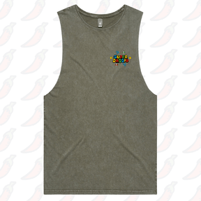 S / Moss / Small Front Design Super Daddio ⭐🍄 –  Tank