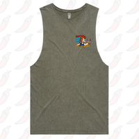 S / Moss / Small Front Design Take My Dollary Doos 💵 – Tank