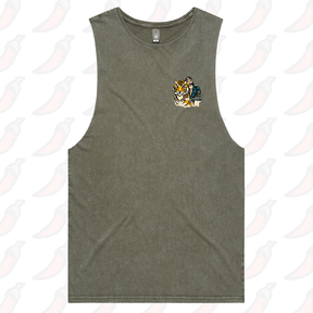 S / Moss / Small Front Design The King of Tigers 🐯 - Tank