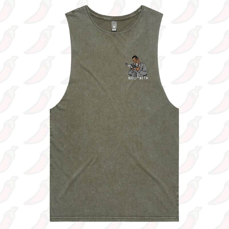 S / Moss / Small Front Design Tyson Now Kith 🕊️ – Tank