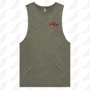 S / Moss / Small Front Design USB PULL OUT 🔌 – Tank