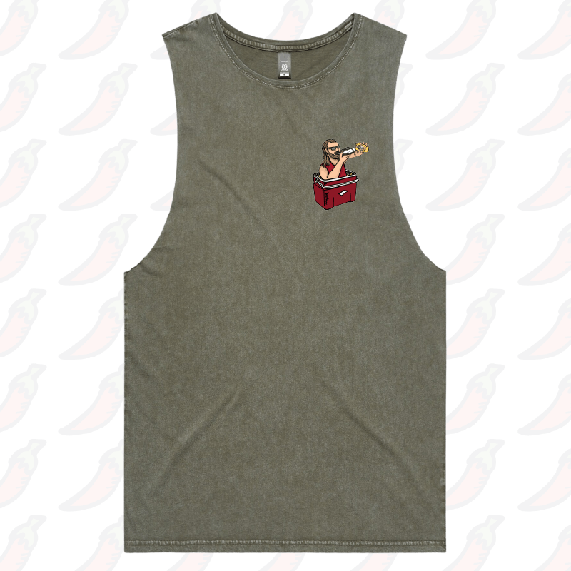 S / Moss / Small Front Design XXXX Shoey 🍺 - Tank