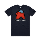 S / Navy / Large Front Design Among Us 👨‍🚀 - Men's T Shirt