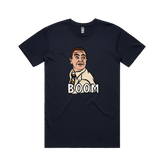 S / Navy / Large Front Design Boom Boyle 🚨 - Men's T Shirt
