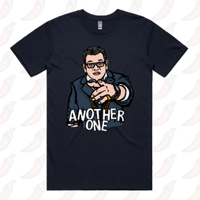 S / Navy / Large Front Design Dan Andrews "Another One" 🔒  - Men's T Shirt