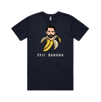 S / Navy / Large Front Design Eric Banana 🍌 - Men's T Shirt