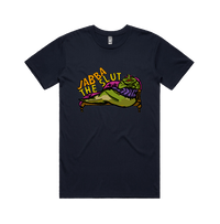 S / Navy / Large Front Design Jabba The Slut ⛓️ - Men's T Shirt