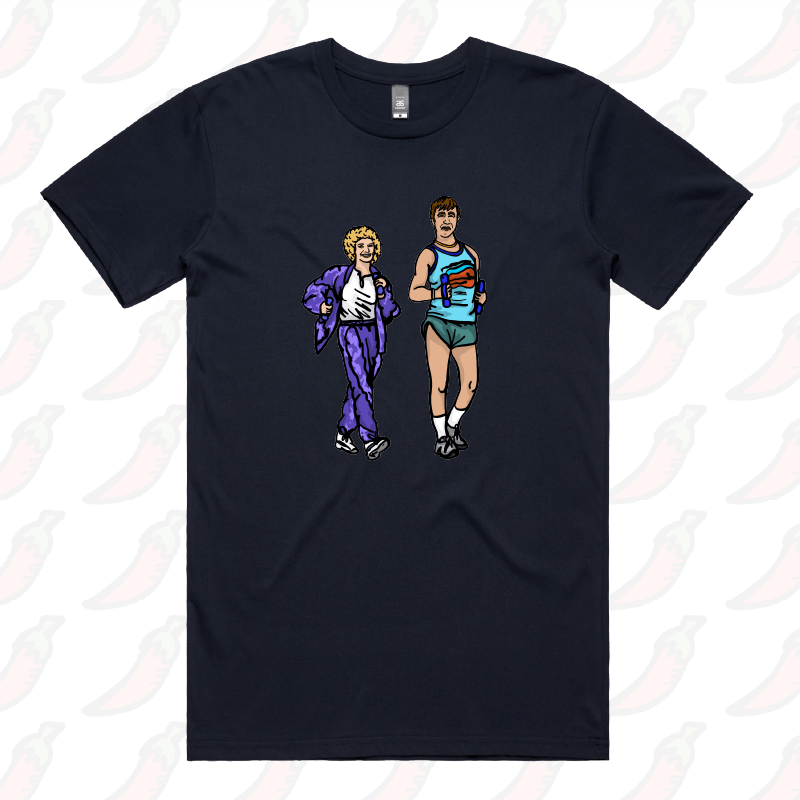 S / Navy / Large Front Design Kath & Kel 🚶‍♀️🚶‍♂️ - Men's T Shirt