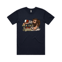 S / Navy / Large Front Design Milk Was A Bad Choice 🥛 - Men's T Shirt