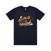 S / Navy / Large Front Design Milk Was A Bad Choice 🥛 - Men's T Shirt