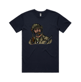 S / Navy / Large Front Design Never Go Full Retard 💥 - Men's T Shirt