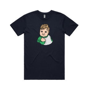 S / Navy / Large Front Design Success Kid ✊ - Men's T Shirt
