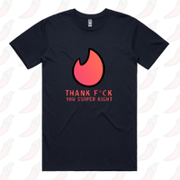 S / Navy / Large Front Design Swipe Right 🔥 - Men's T Shirt