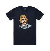 S / Navy / Large Front Design Wow 😲 - Men's T Shirt