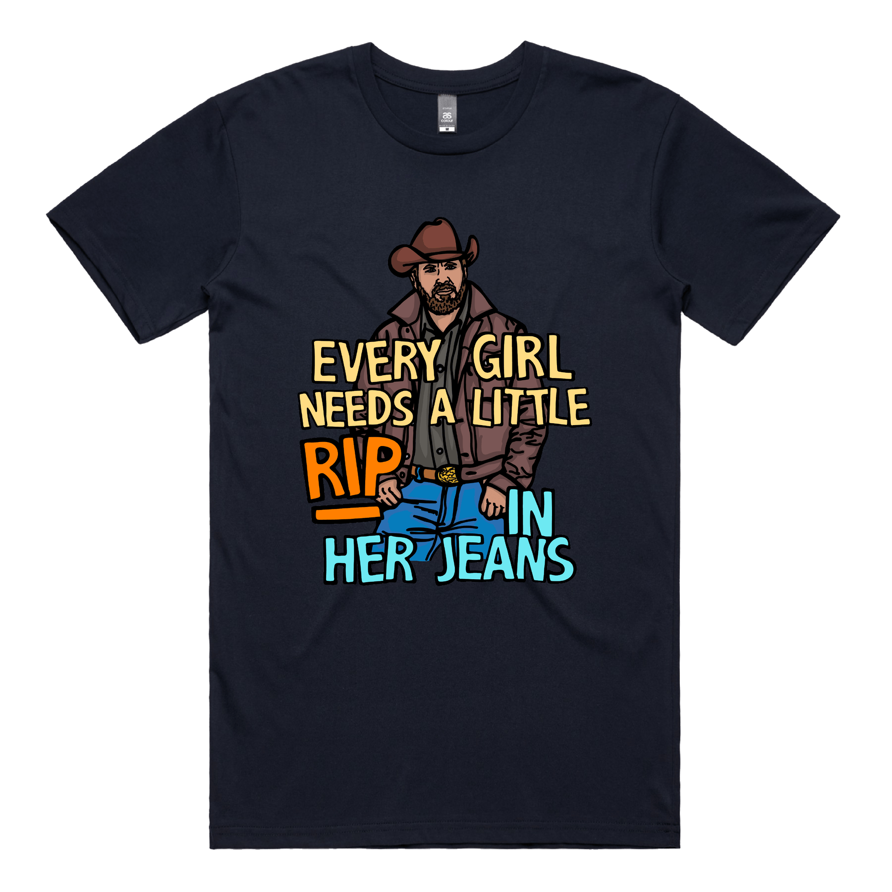 Yellowstone Rip 👖🤠 - Men's T Shirt