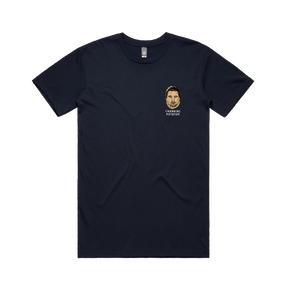 S / Navy / Small Front Design Channing Potatum 🥔 - Men's T Shirt
