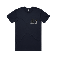 S / Navy / Small Front Design Choke Me Daddy 😲 - Men's T Shirt