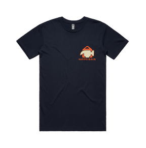 S / Navy / Small Front Design Hammerbarn 🔨 - Men's T Shirt