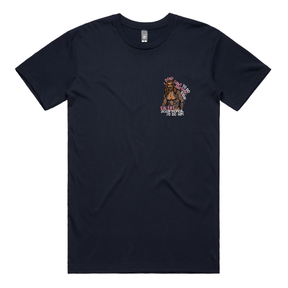 S / Navy / Small Front Design I'd Do Jason Momoa 🐟 - Men's T Shirt