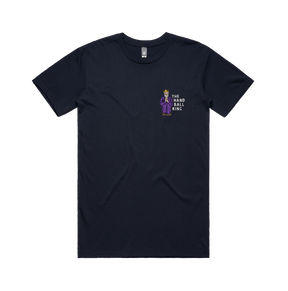 S / Navy / Small Front Design K Rudd Handball King 👑 - Men's T Shirt