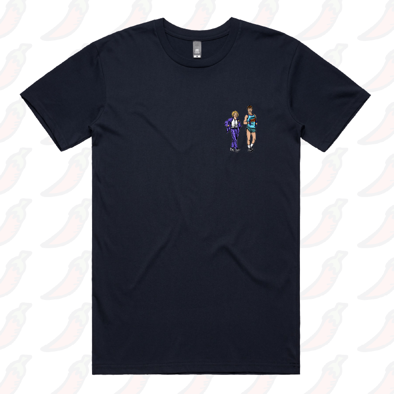 S / Navy / Small Front Design Kath & Kel 🚶‍♀️🚶‍♂️ - Men's T Shirt