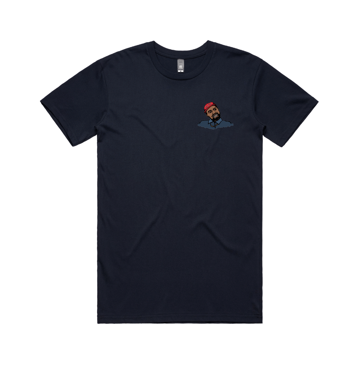 S / Navy / Small Front Design Make America Yeezy Again 🦅 - Men's T Shirt