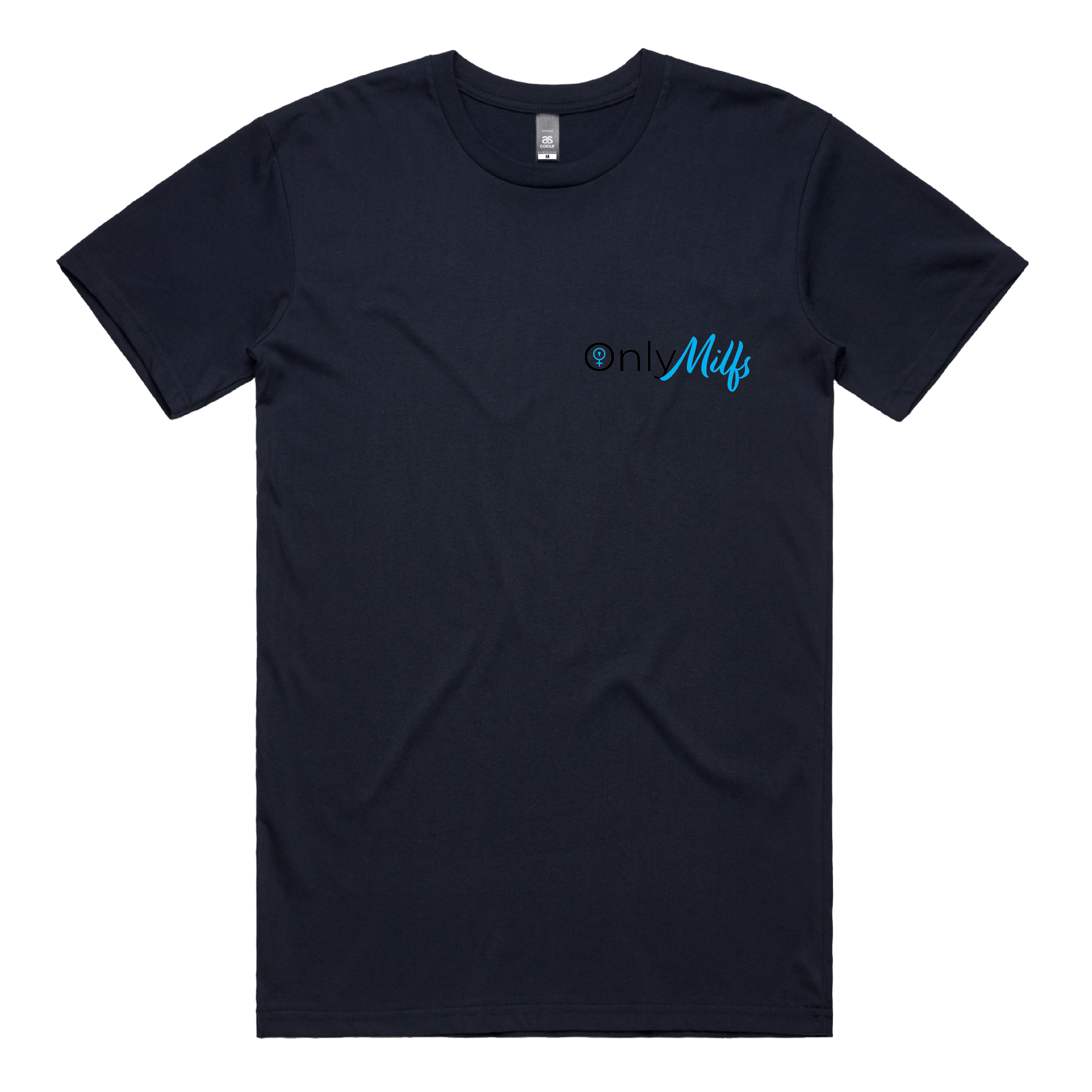 S / Navy / Small Front Design Only Milfs 👩‍👧‍👦👀 - Men's T Shirt