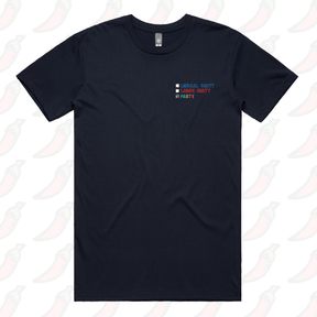 S / Navy / Small Front Design Party Vote ✅ - Men's T Shirt